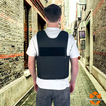 Gilet anti-piqure, anti-coup de couteau et anti-coupures avec velcro et support MOLLE